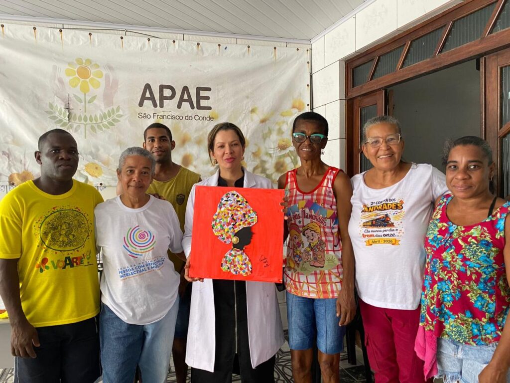 Dra. Márcia participa de visita à APAE de São Francisco do Conde